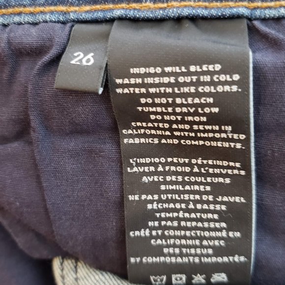 NEW J Brand Affinity Destruct Crop Jeans 23 24 26 - Picture 14 of 15